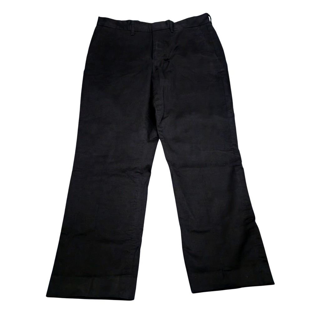 J.Crew‎ Flex Pants 31x30 (Altered Hem 25") Black Cotton Stretch Dress Trouser